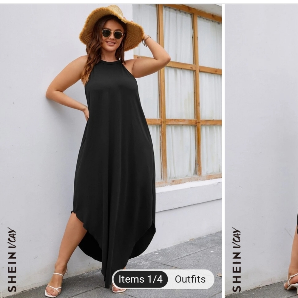 NEW Black summer dress